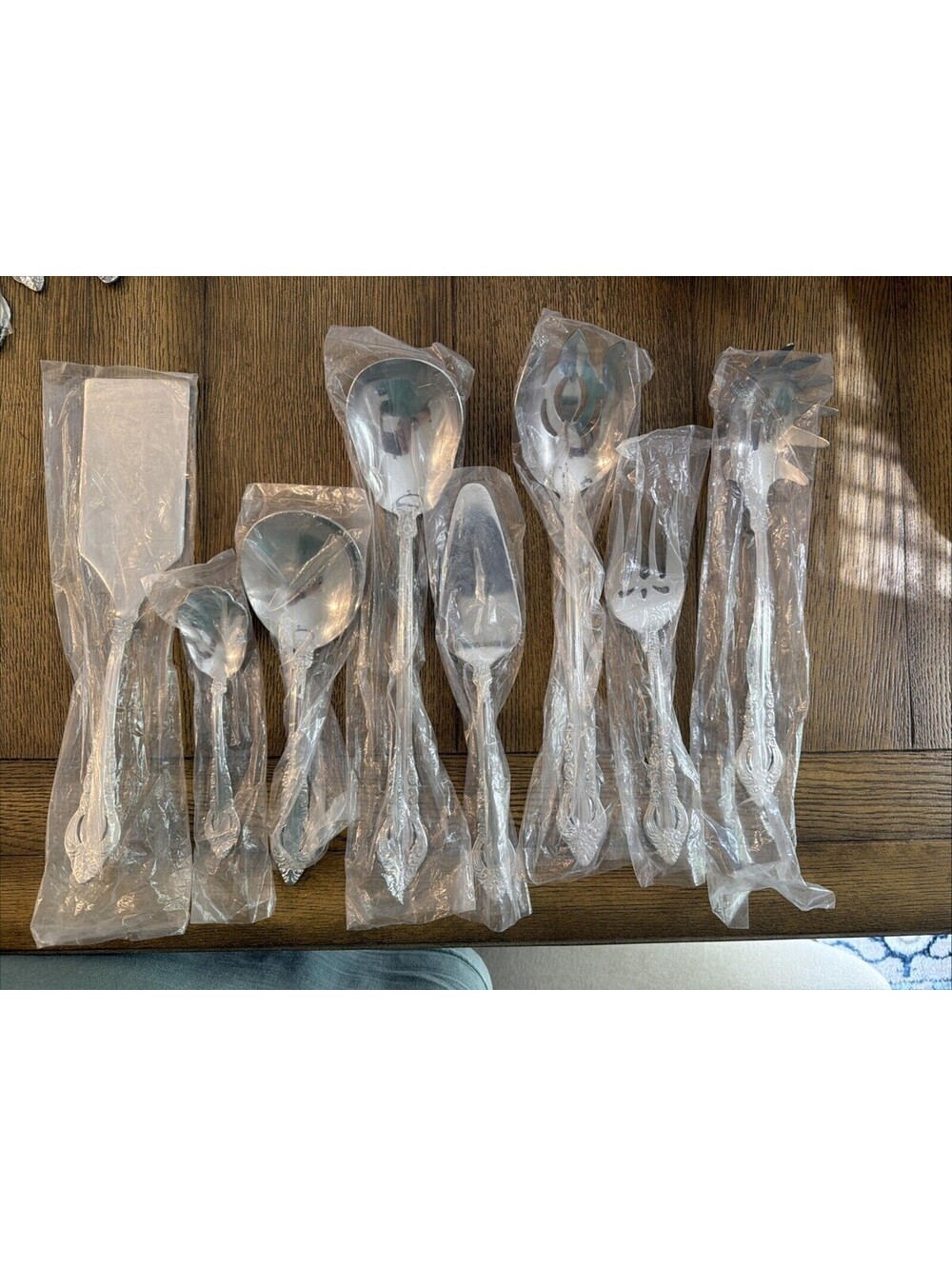 Reed & Barton Majesty Stainless Serving Set – 8 Pc – New Old Stock